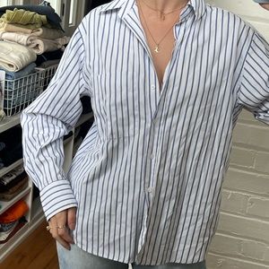 Zara Striped Button Down
